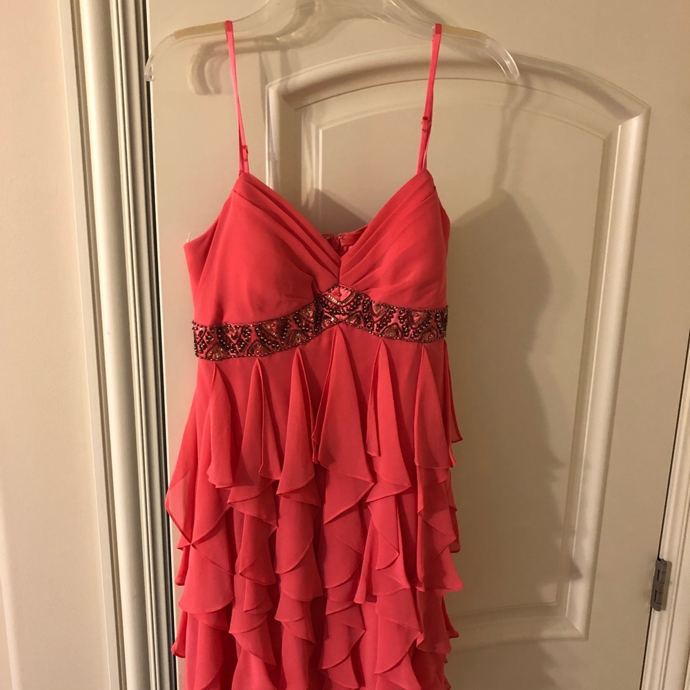 Coral dress